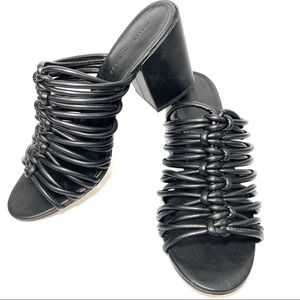 Rebecca Minkoff Calanthe Block-Heel Sandals 9.5M